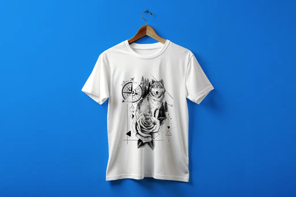 WOLF PRINT T-SHIRT