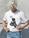 Lets Ride Printed T-shirt