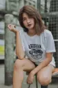  American Club Printed T-shirt