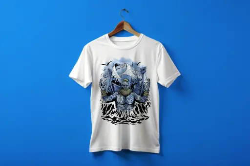 VIKING PRINT T-SHIRT