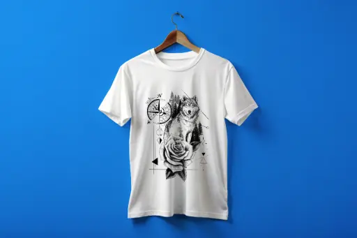 WOLF PRINT T-SHIRT